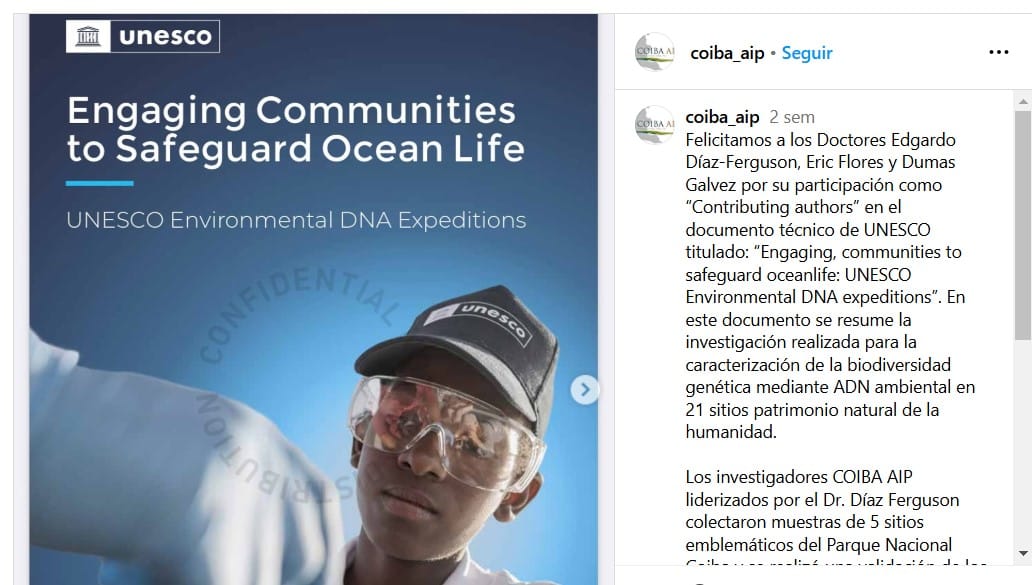 Engaging, communities to safeguard oceanlife: UNESCO Environmental DNA expeditions