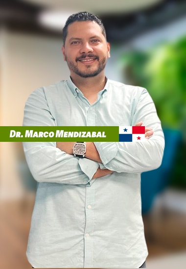 Retrato de Dr. Marco Mendizabal
